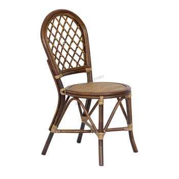Китайский Обеденный стул, Кухонная мебель из ротанга, Обеденные стулья из ротанга, Гостиничный стул для отдыха, Специальный Компьютерный Интернет-стул