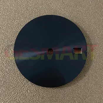 Новый черный циферблат диаметром 28,5 мм с подсветкой для часовых деталей механизма NH35 С календарем C2