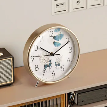 Цифровые настольные часы в стиле ретро для путешествий, светодиодные Настольные часы для гостиной, миниатюры Elektronik Saat, Украшение для дома класса люкс ZY50TZ