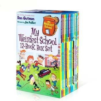 12 книг My Weird (сезон 2) Школьный набор Seas Daze Английские книги для детей Детская история Комиксы