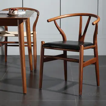 Китайские стулья из массива дерева для гостиной, ресторана, кухни, Обеденные стулья для офиса, кабинета, стул для стойки регистрации, стул для домашней мебели