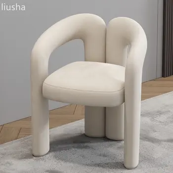 Скандинавские роскошные обеденные стулья, современный минималистский стиль, дизайнерские креативные стулья, обеденные столы, стулья, домашние стулья, новые модели