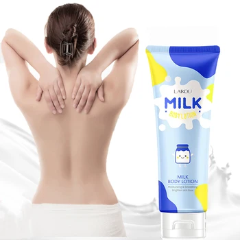 LAIKOU Milk Отбеливающий Крем для лица и тела, Отбеливающий крем для кожи, Увлажняющий лосьон для тела, Осветляющий кожу Крем для ухода за телом