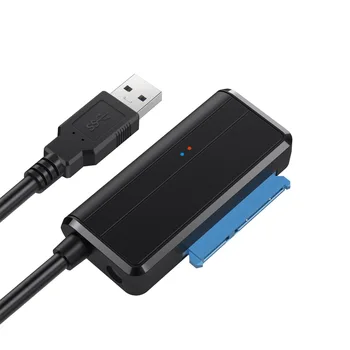 Кабель-адаптер SATA к USB3.0 Line SATA 2,5-дюймовый 3,5-дюймовый кабель для драйвера жесткого диска Конвертер Super Speed 22 Pin