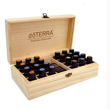 Футляр для эфирного масла на 25 сеток, Деревянный ящик для хранения, Органайзер, Контейнер для ароматерапии, Футляр для хранения драгоценностей