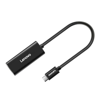 Lenovo USB 3.0/Type-C Концентратор Преобразует Концентратор Док-станции Из алюминиевого сплава, Поддерживает Системы Win7 / 8 /10 Linux Vista для Ноутбуков MacBook