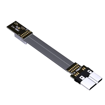 5g / bps Удлинитель USB 3.0 от Мужчины к мужчине Кабель-Адаптер Micro-b к Micro B Поддержка OTG Плоской Линии для Корпуса внешнего жесткого диска