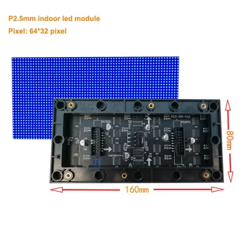 64x32 пиксельная матрица светодиодная вывеска RGB P2.5 светодиодный модуль видеостена P2.5 P3 P4 P5 P6 P8 P10 внутренний экран полноцветный светодиодный мини-телевизор