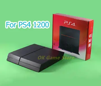 1 комплект полного корпуса для консоли PS4 1200 Черного цвета для консоли PlayStation 4 1200 Корпус корпуса Корпус корпуса с наклейкой